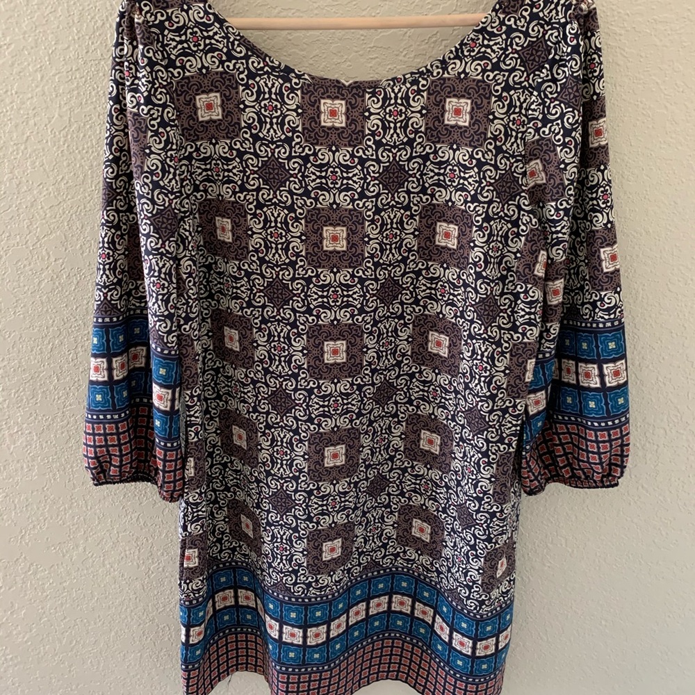 Patterned dress